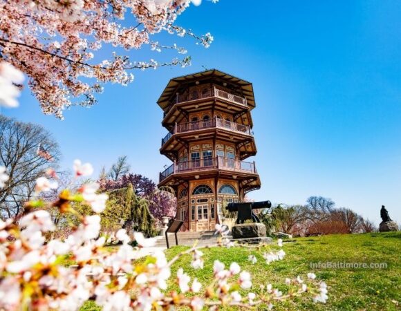 Self-guided walking tour of the Patterson Park Pagoda
